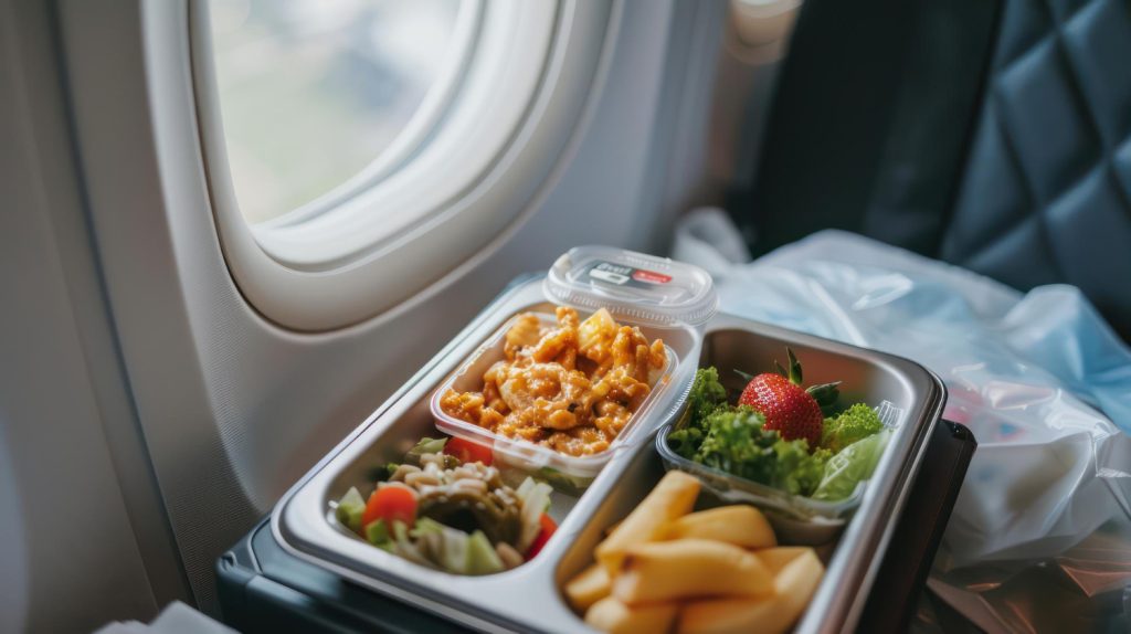 อาหารบนเครื่องบิน airplane food