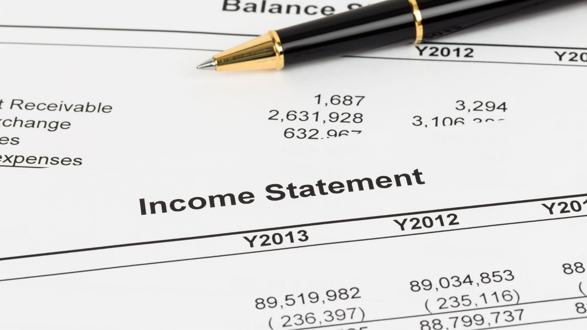 finance statement